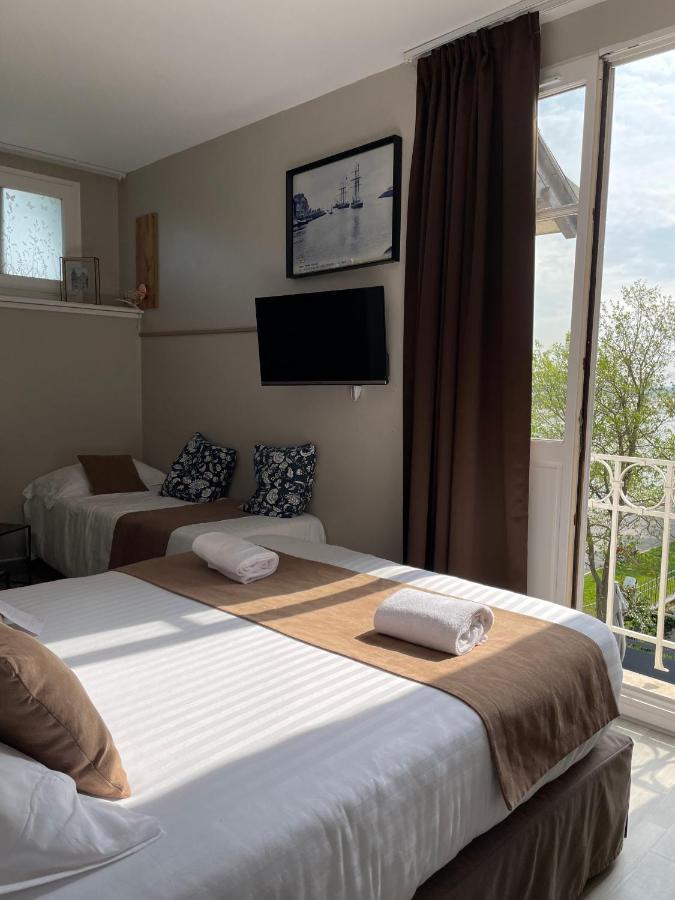 Logis Hotel- Restaurant Le Relais Guillaume De Normandy سانت فاليري سور سوم المظهر الخارجي الصورة